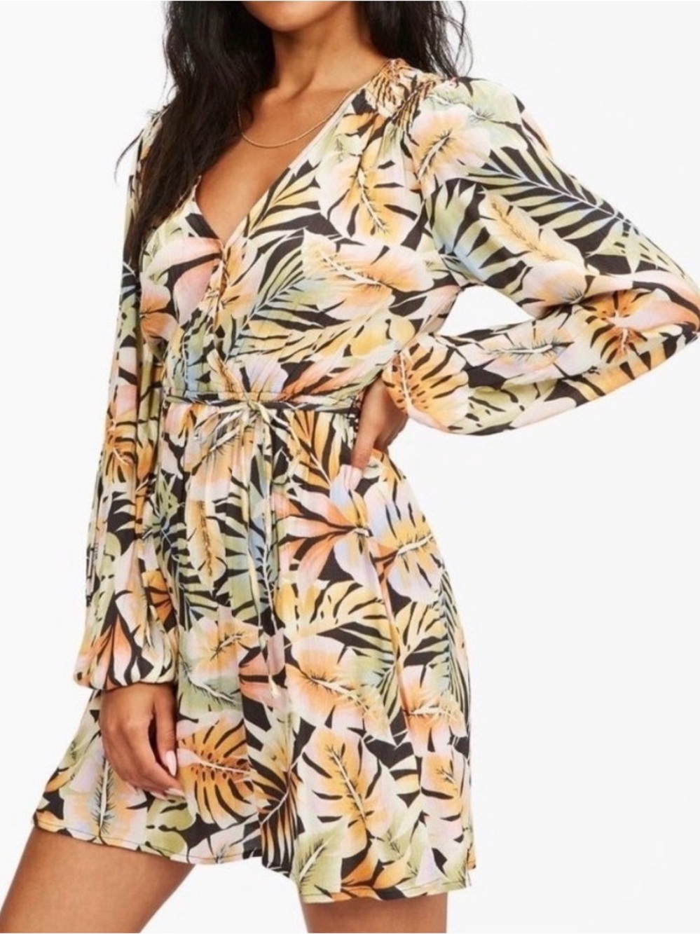 Billabong Spring Romance Wrap Dress